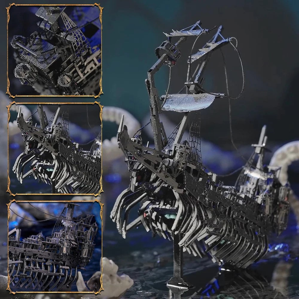 Ghost Pirate Ship Model 3D Puzzle