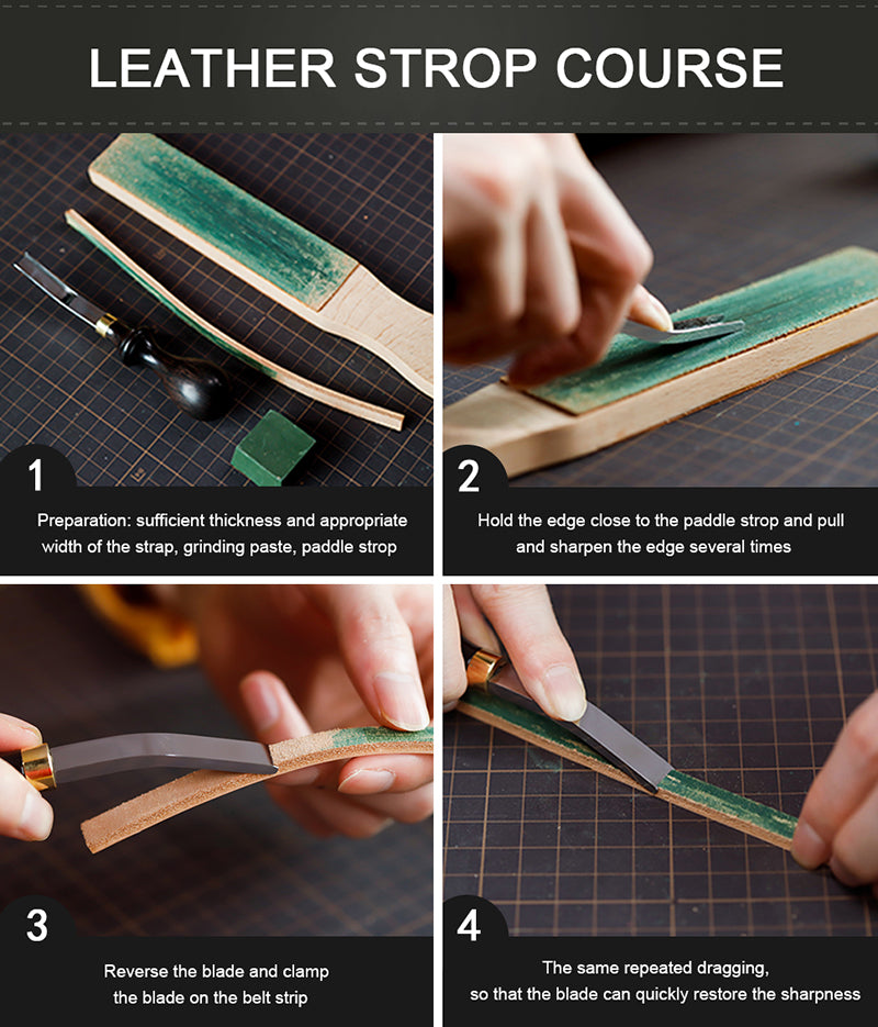 Steel Leather Skiving Tool