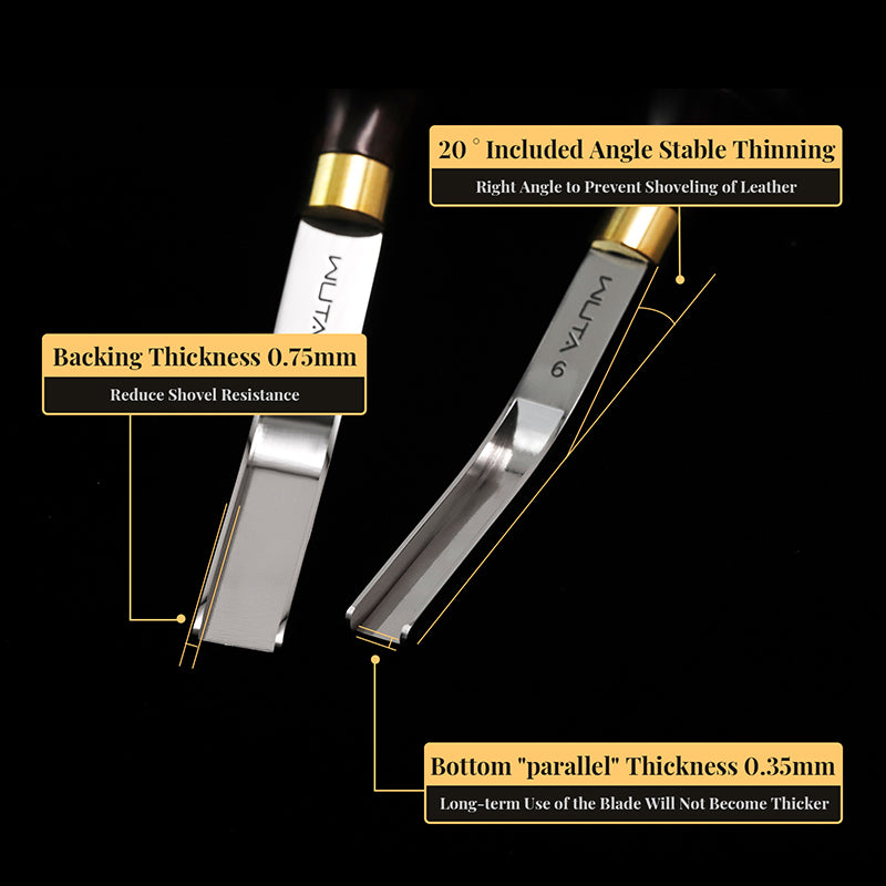 Steel Leather Skiving Tool