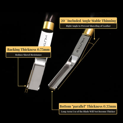 Steel Leather Skiving Tool