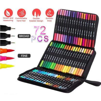 Dual Tip Art Markers Set