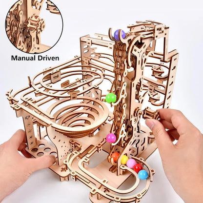 Marble Maze 3D Wooden Puzzle Kit