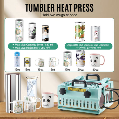 Tumbler Heat Press Machine