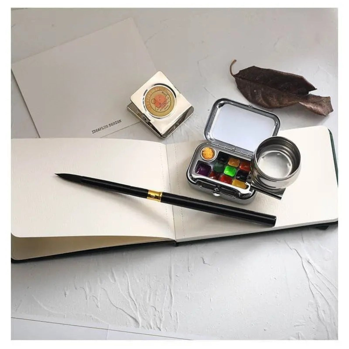 Mini Portable Watercolor Paint Box