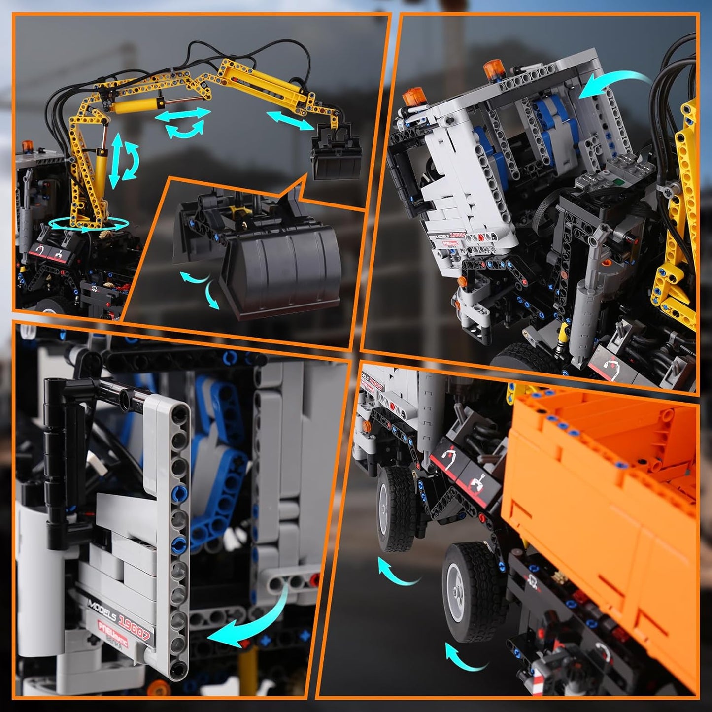 Remote Control Excavator & Truck 