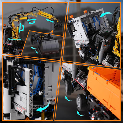 Remote Control Excavator & Truck 