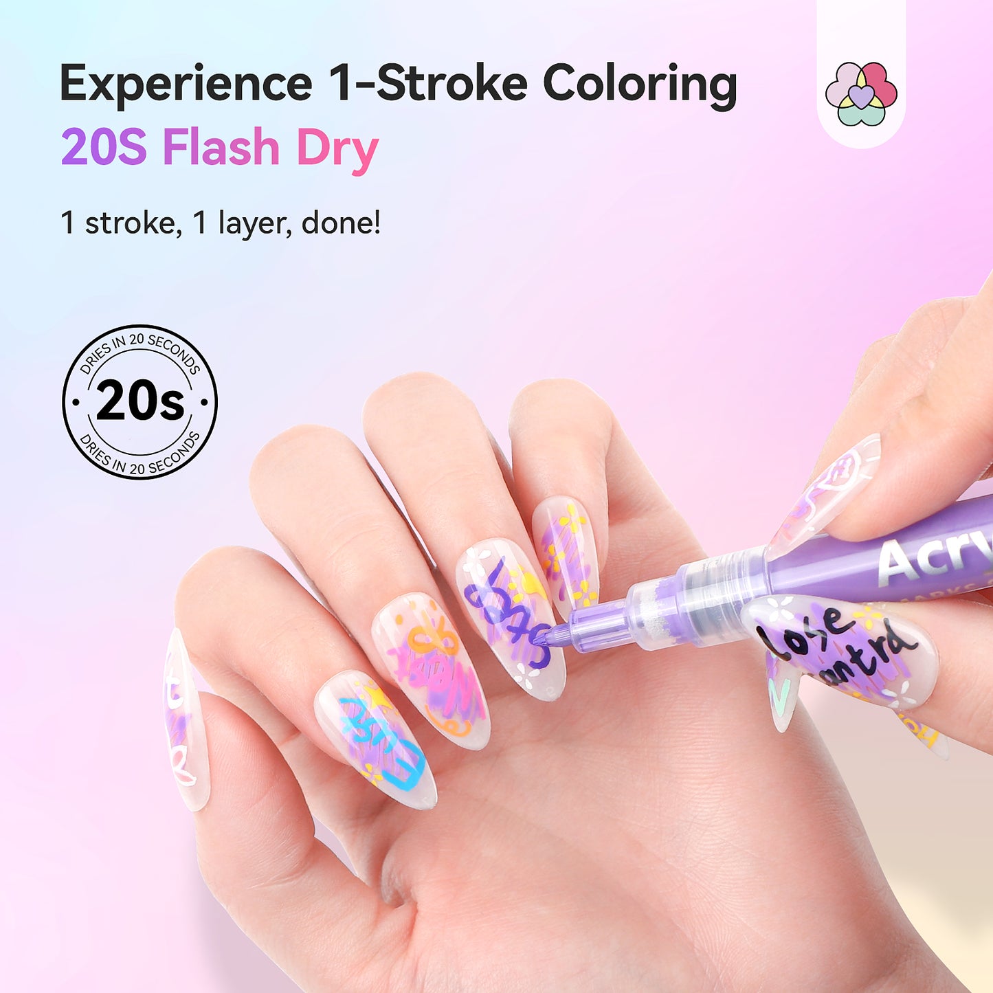 Nail Art Pens Set
