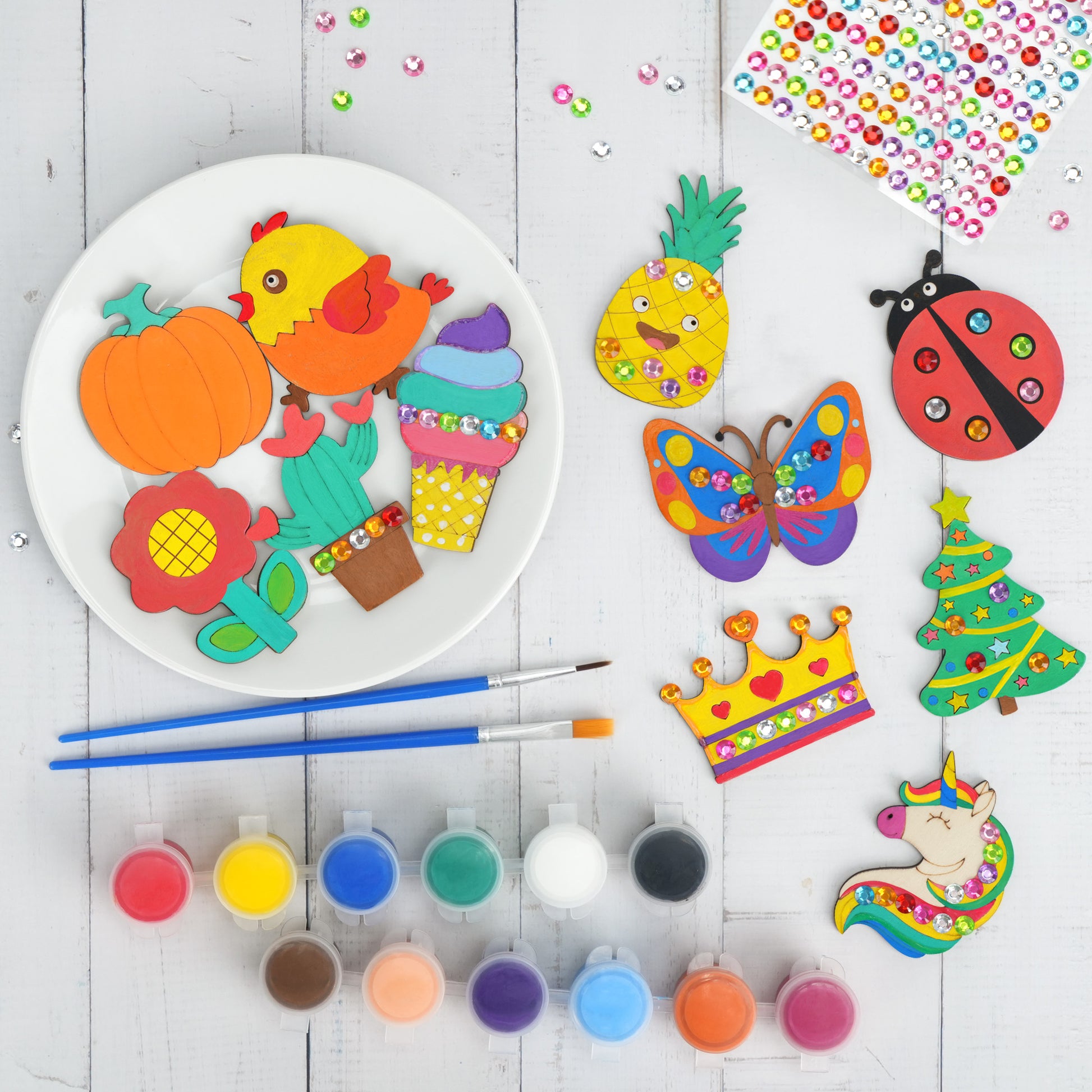 DIY Wooden Magnets Kit