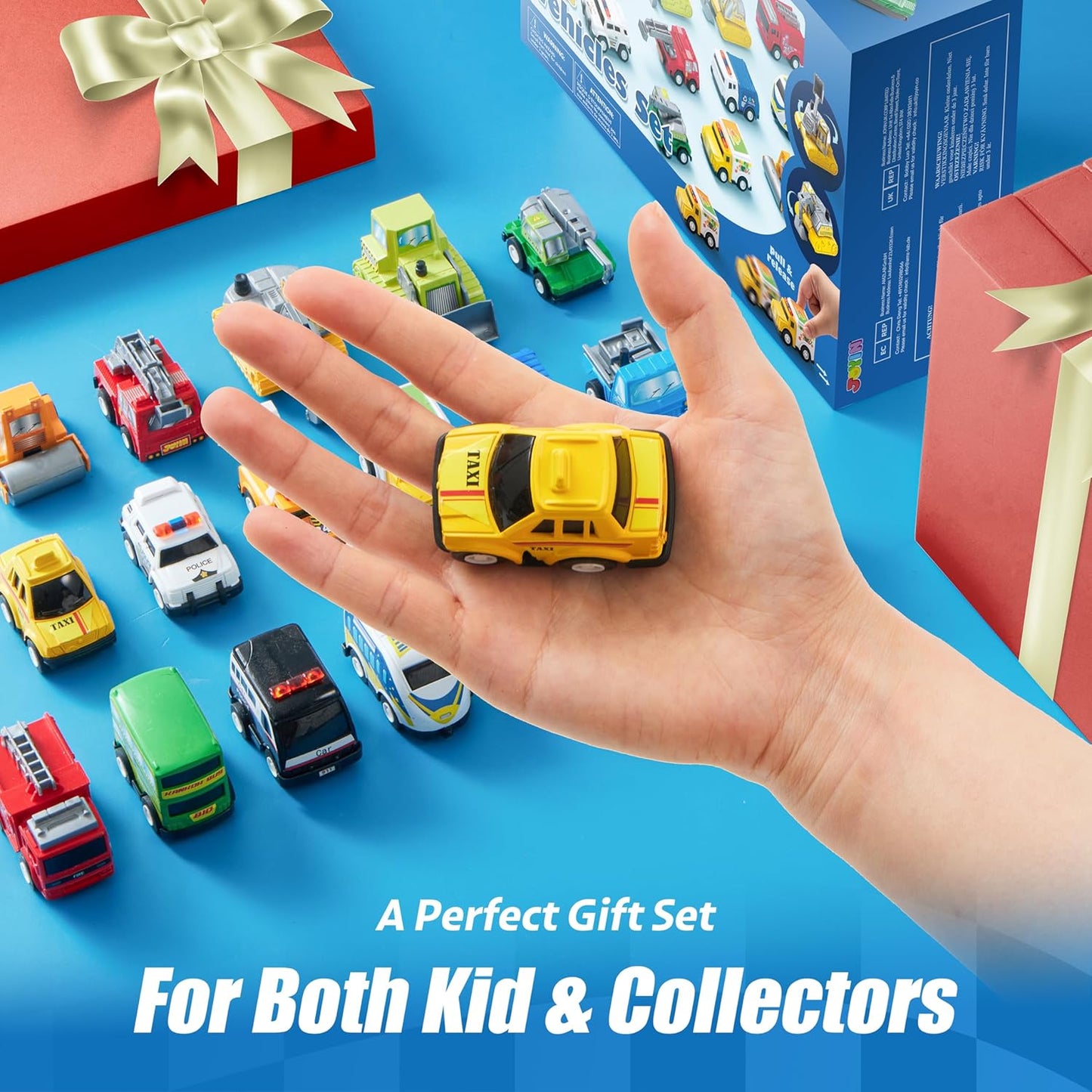 Friction-Powered City Cars & Trucks Set