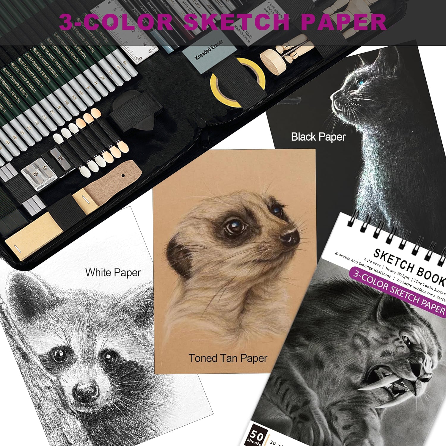 Drawing Set Sketching Kit