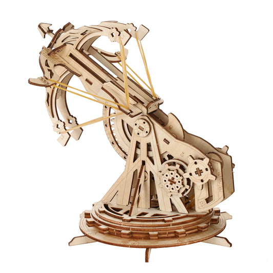 3D Wooden Bow & Crossbow Puzzle Kit - DIY Model for Kids & Adults