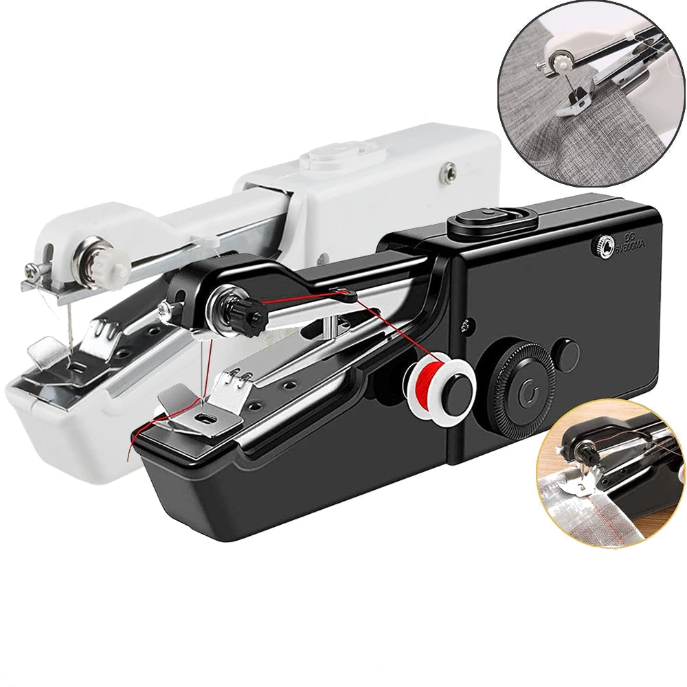 Portable Electric Hand Sewing Machine Set - Easy & Efficient