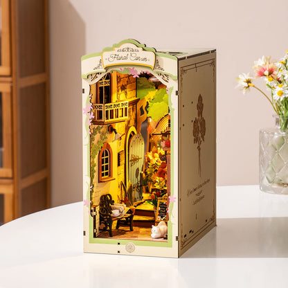Robotime Rolife 3D Book Nook: DIY Floral Corner Model Gift