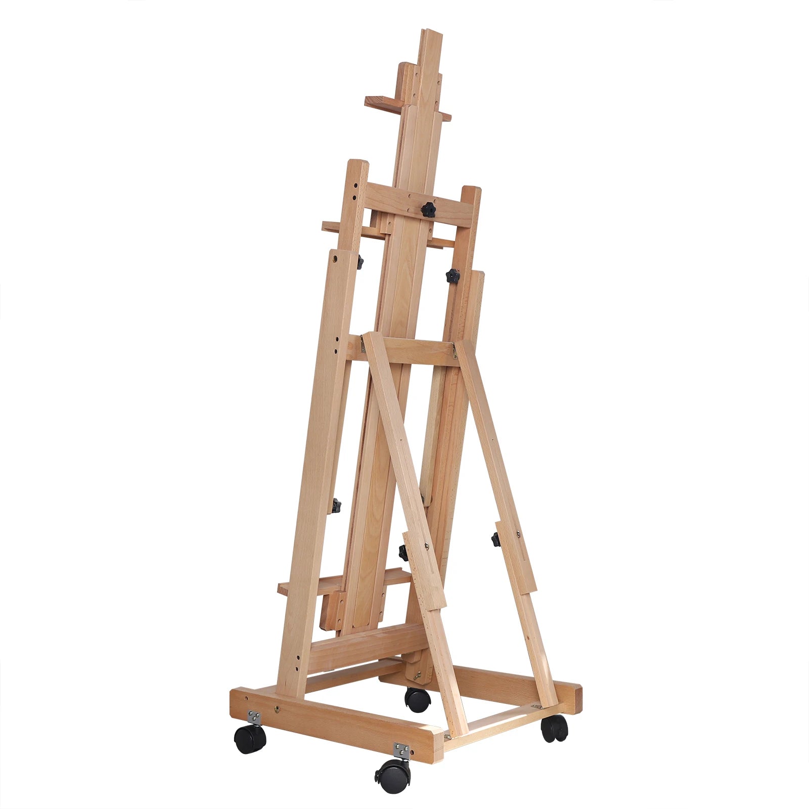 Beech Wood Art Easel Stand - Adjustable, Eco-Friendly, Mobile