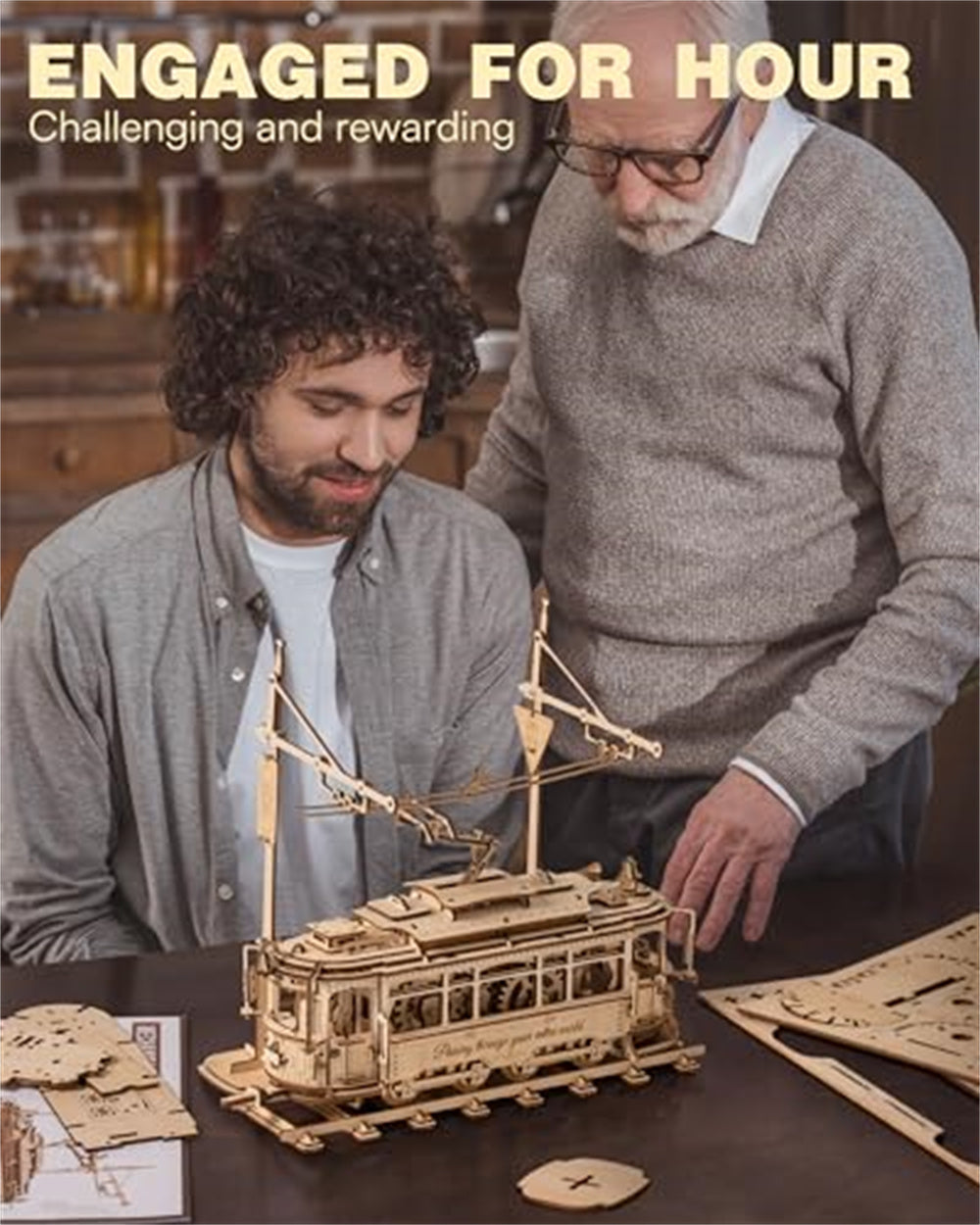 Mechanical Tram Model Kit