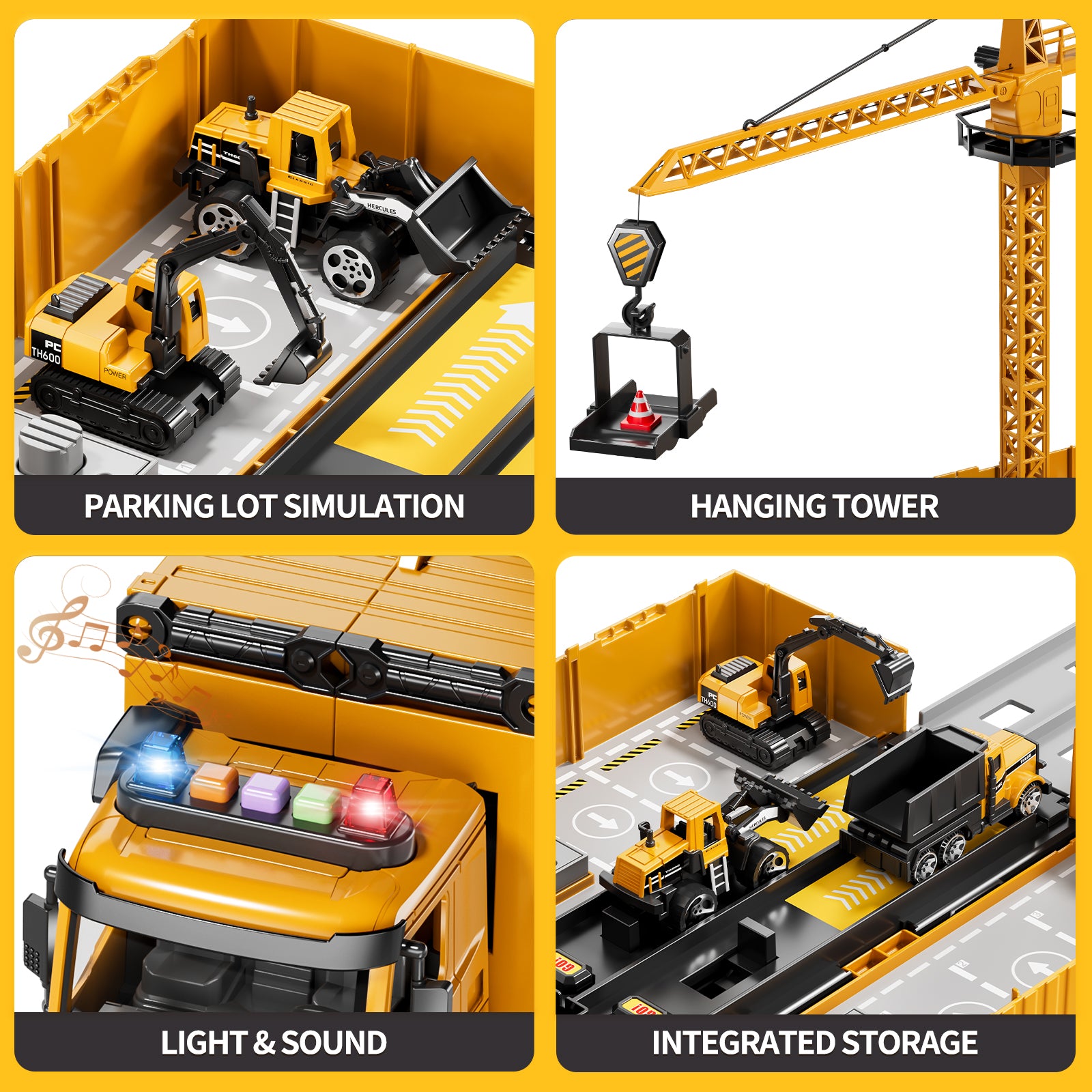 Carrier Truck Toy Set