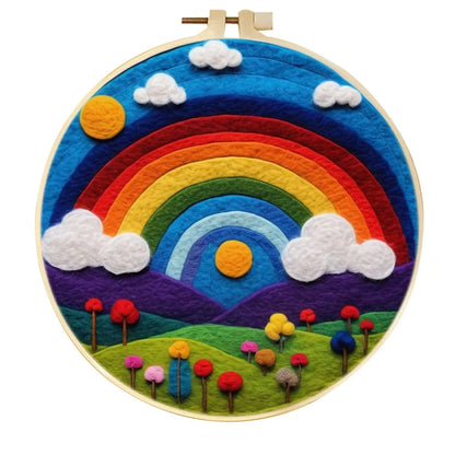 Wool Felting Kit with Frame - Craft Your Own Art