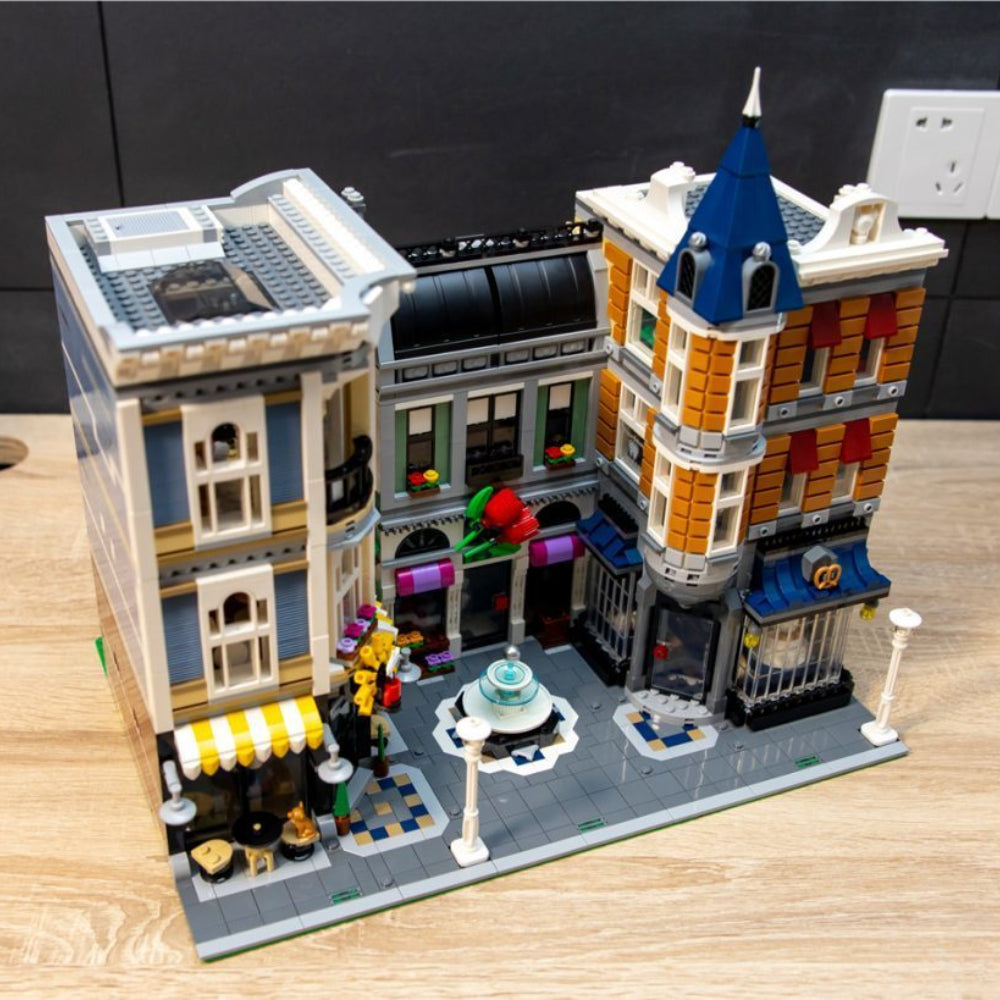 Street View Cafe Building Blocks