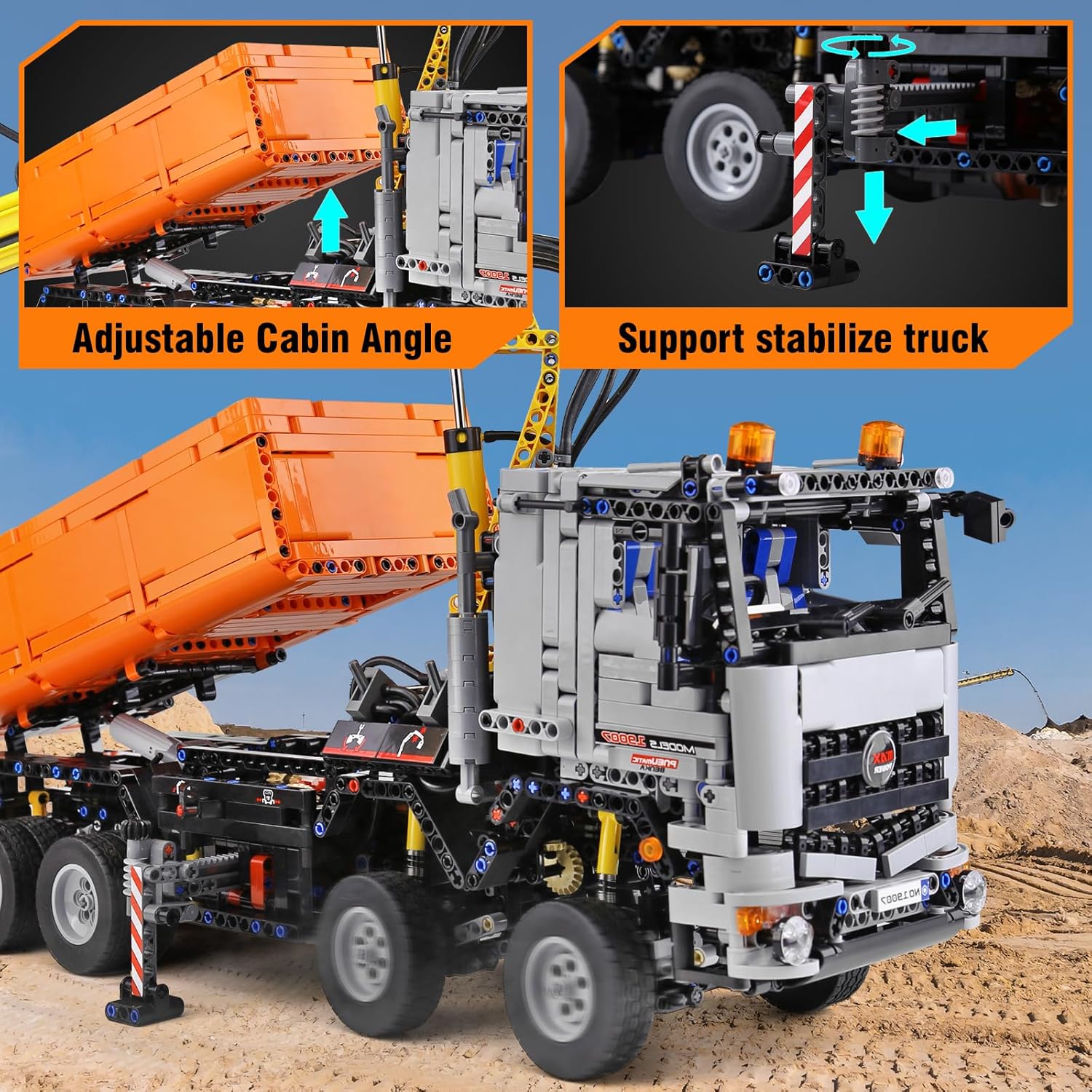 Remote Control Excavator & Truck 