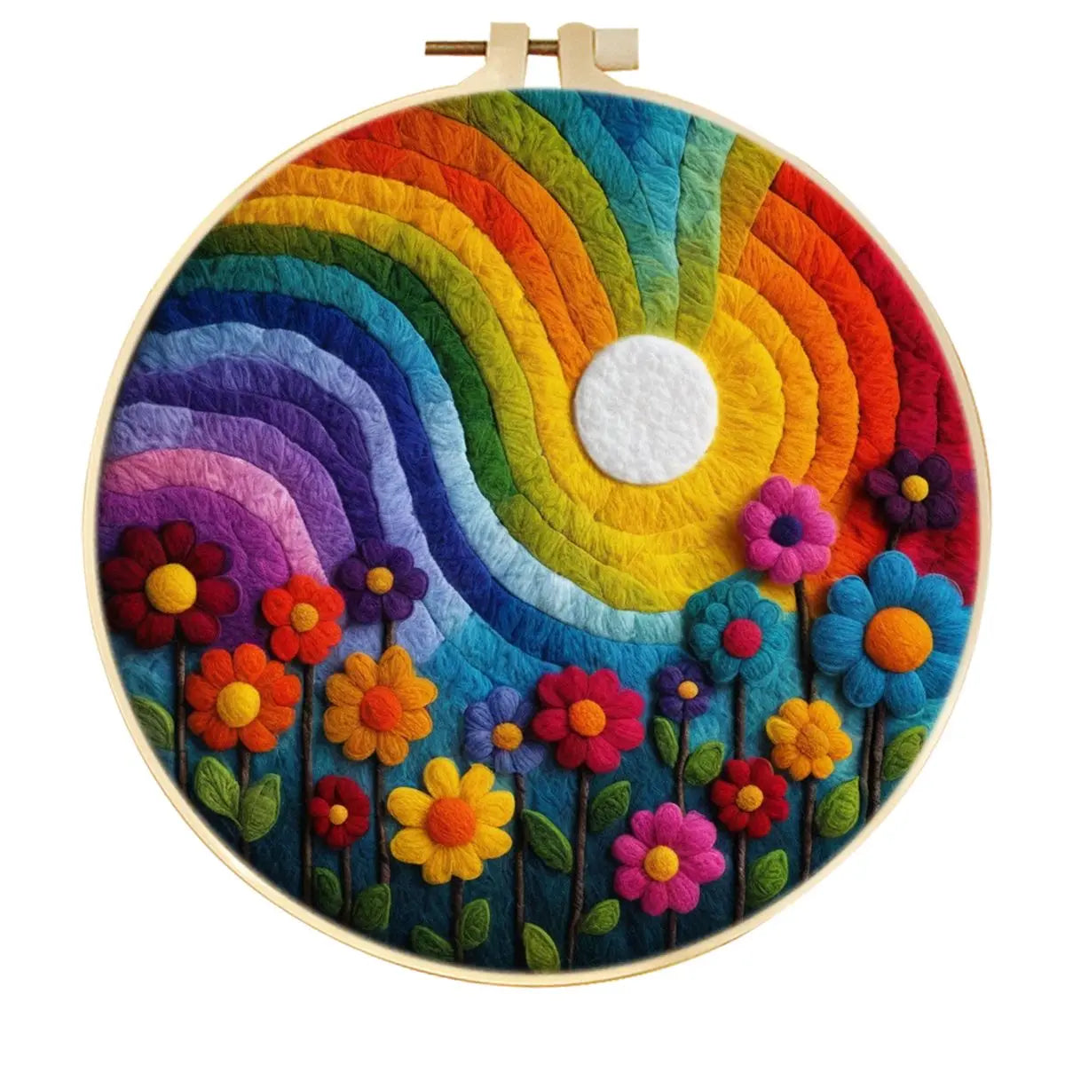 Wool Felting Kit with Frame - Craft Your Own Art