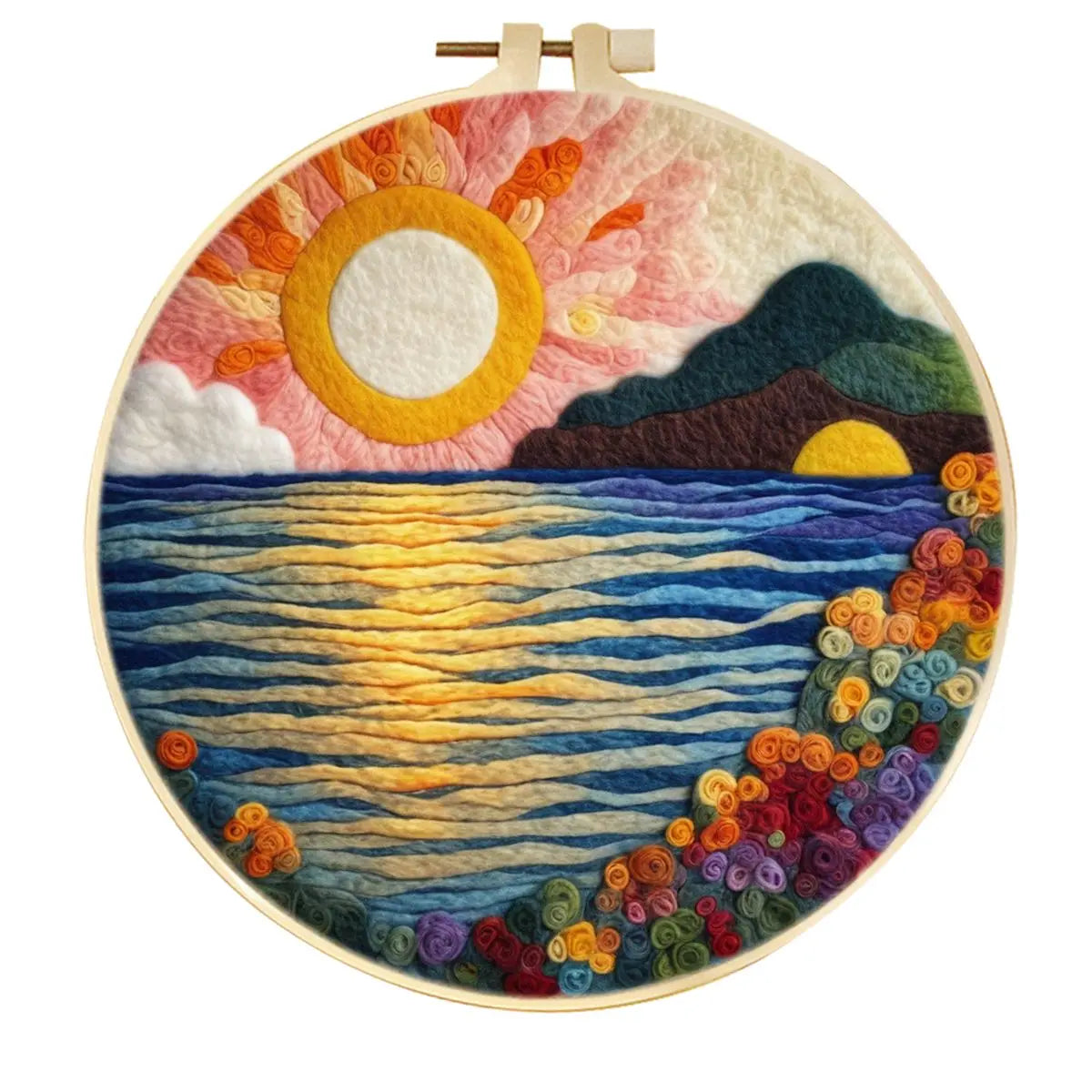 Wool Felting Kit with Frame - Craft Your Own Art