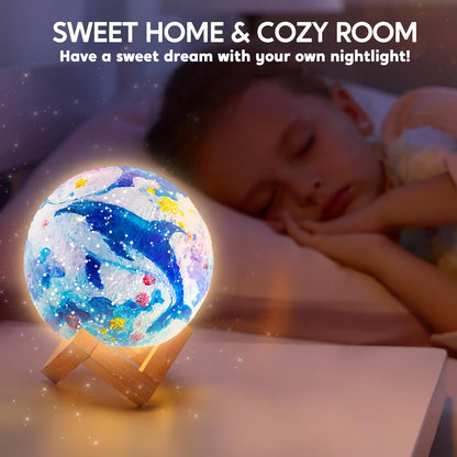 Paint Your Own Galaxy Night Light