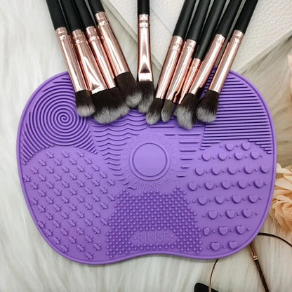 Silicone Makeup Brush Cleaner Mat 