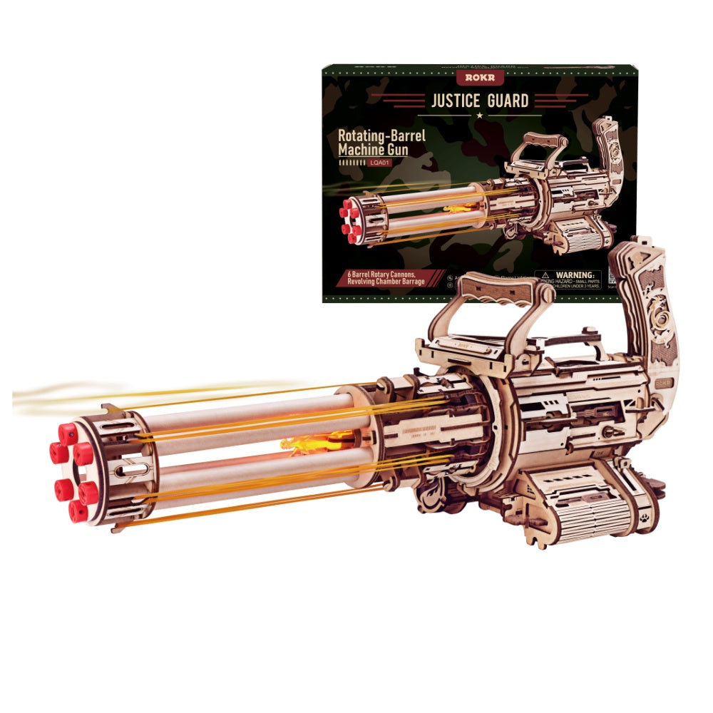 Rotating-Barrel Gun Toy