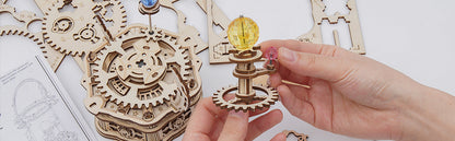 3D Puzzle DIY Starry Night Music Box