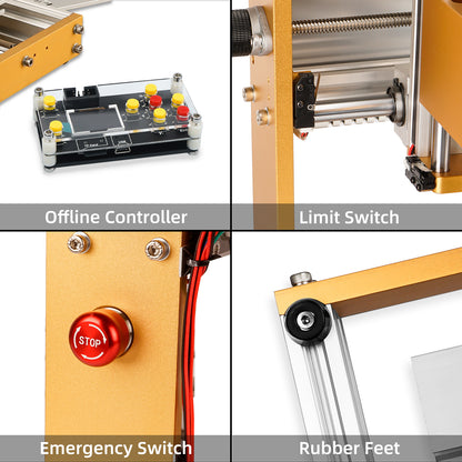 CNC3018pro 500W All-Metal Router: Precision & Power Combined