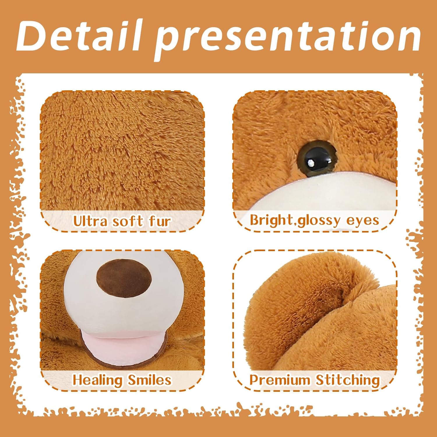 6ft Giant Teddy Bear