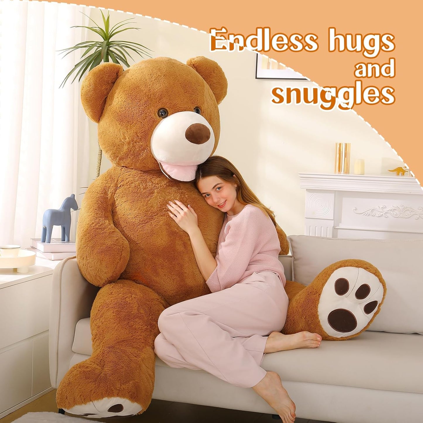 6ft Giant Teddy Bear