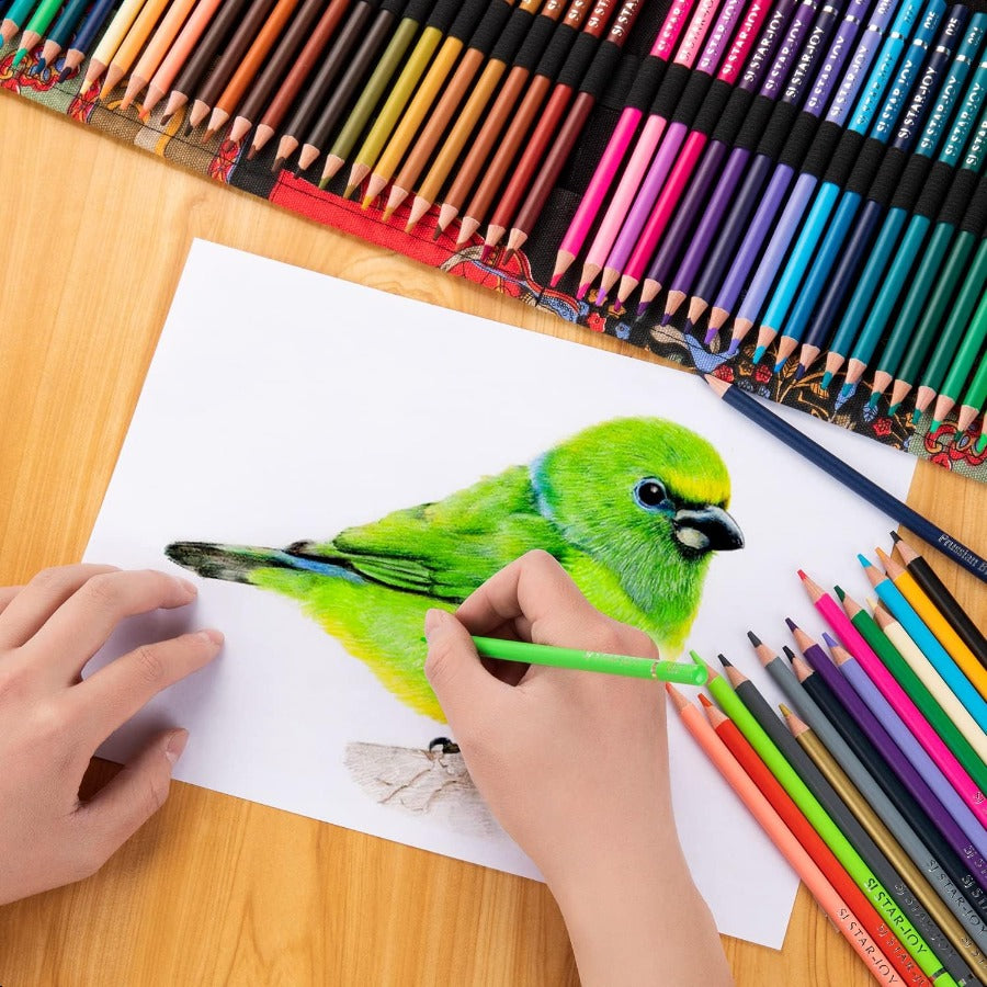 Premier Colored Pencils 72ct Set with Canvas Wrap