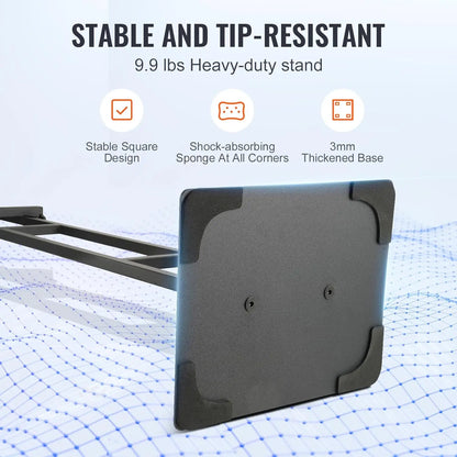 Adjustable Poster Stand 75" Dual-Sided Heavy Duty Sign Holder