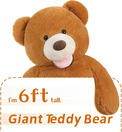 6ft Giant Teddy Bear