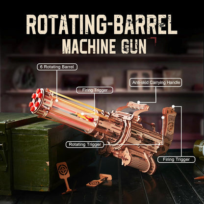 Rotating-Barrel Gun Toy