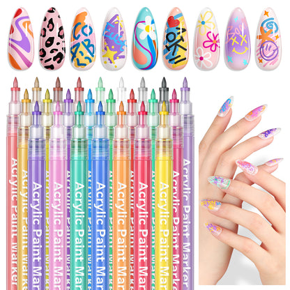 Nail Art Pens Set