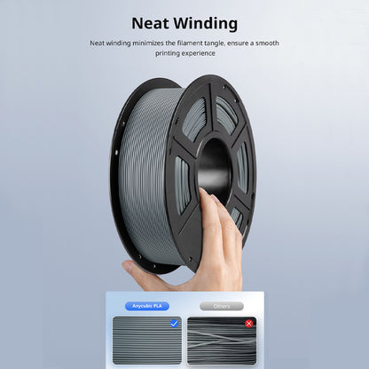 ANYCUBIC PLA Filament 1.75mm 1kg - Eco-Friendly & Clog-Free