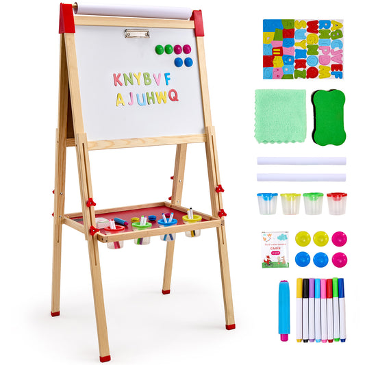 Magnetic Kids Art Easel - Double-Sided Creativity & Learning