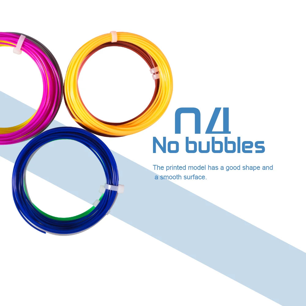 PLA 3D Pen Filament Refills - 20 Colors