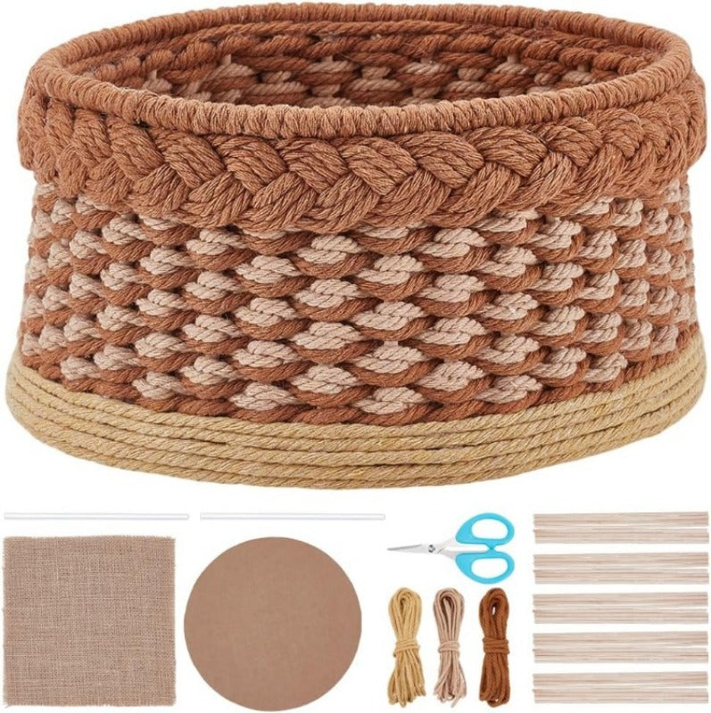 Macrame Basket Weaving Kit 