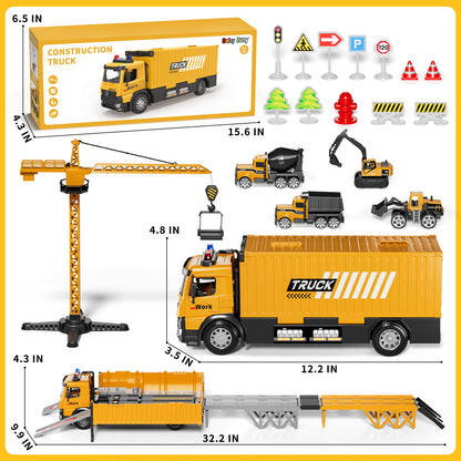 Carrier Truck Toy Set