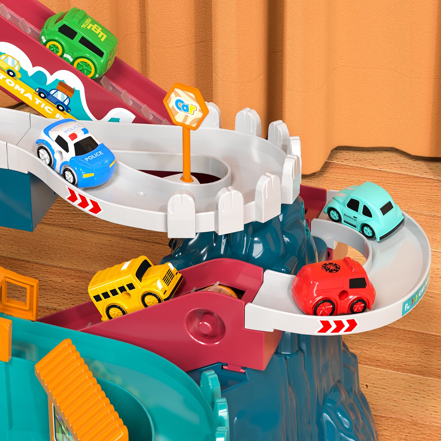 Dinosaur Race Track Playset 