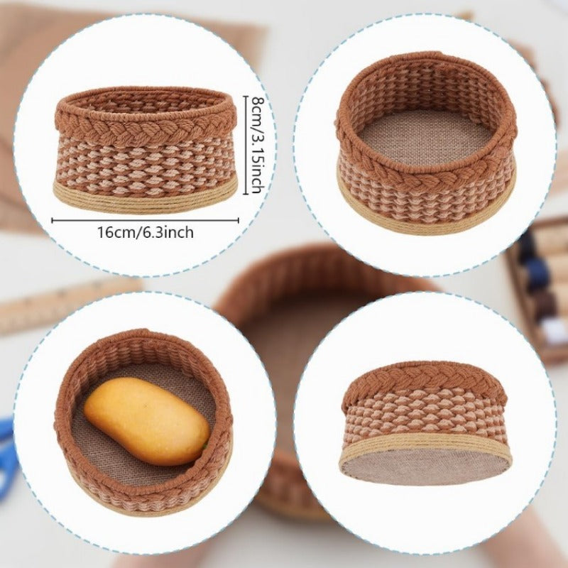 Macrame Basket Weaving Kit 