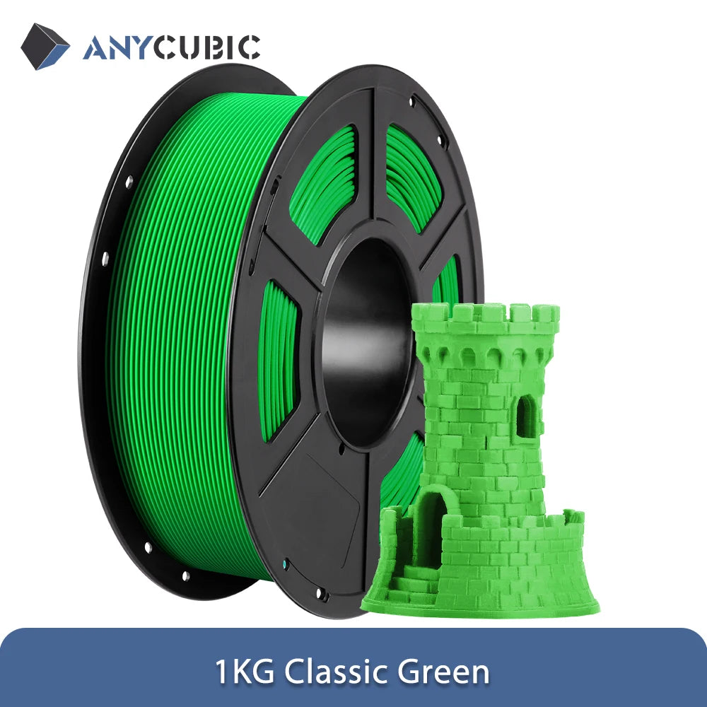 ANYCUBIC PLA Filament 1.75mm 1kg - Eco-Friendly & Clog-Free