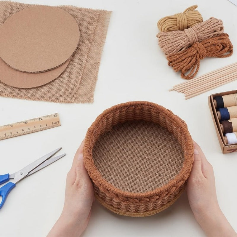 Macrame Basket Weaving Kit 