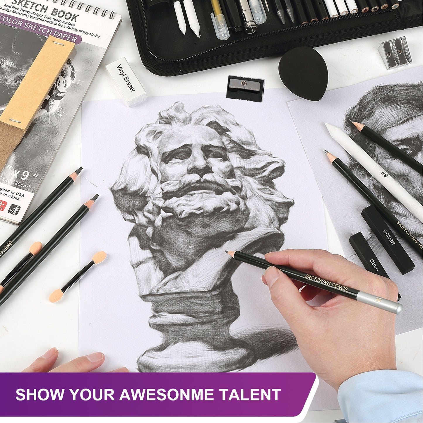 Drawing Set Sketching Kit