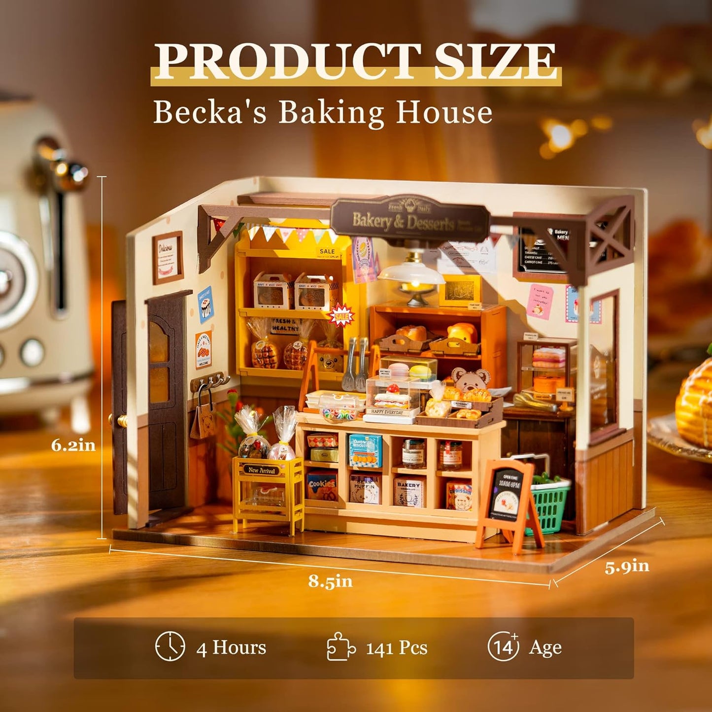 Becka's Baking House 3D Puzzle Kit
