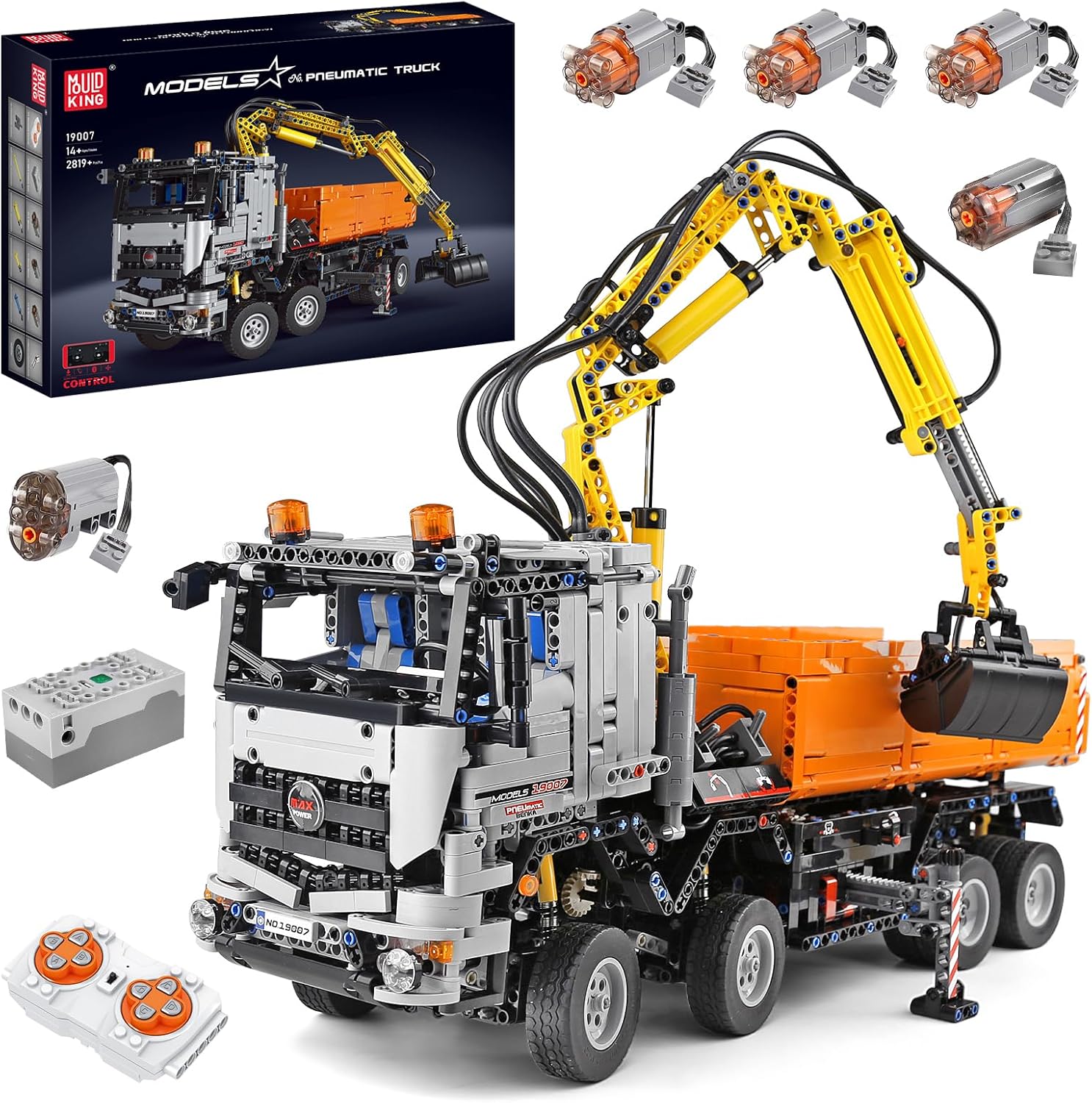 Remote Control Excavator & Truck 