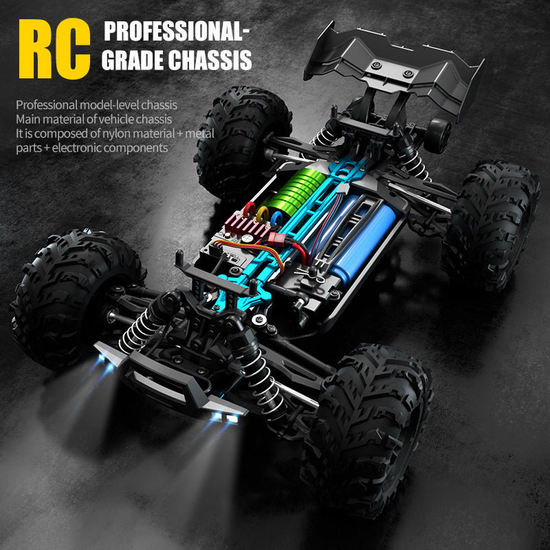 Wltoys Q117 4WD RC Car - 70KM/H High-Speed Off-Road Drift
